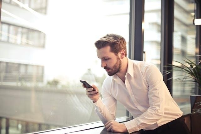 A man on a cellphone